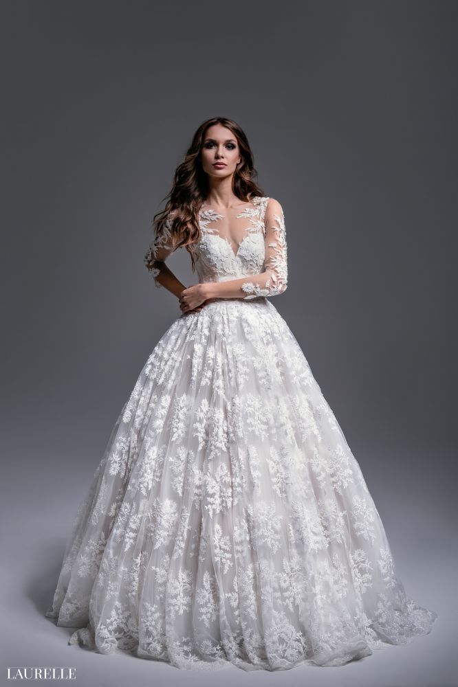 Flavia - koronkowa suknia ślubna Laurelle
